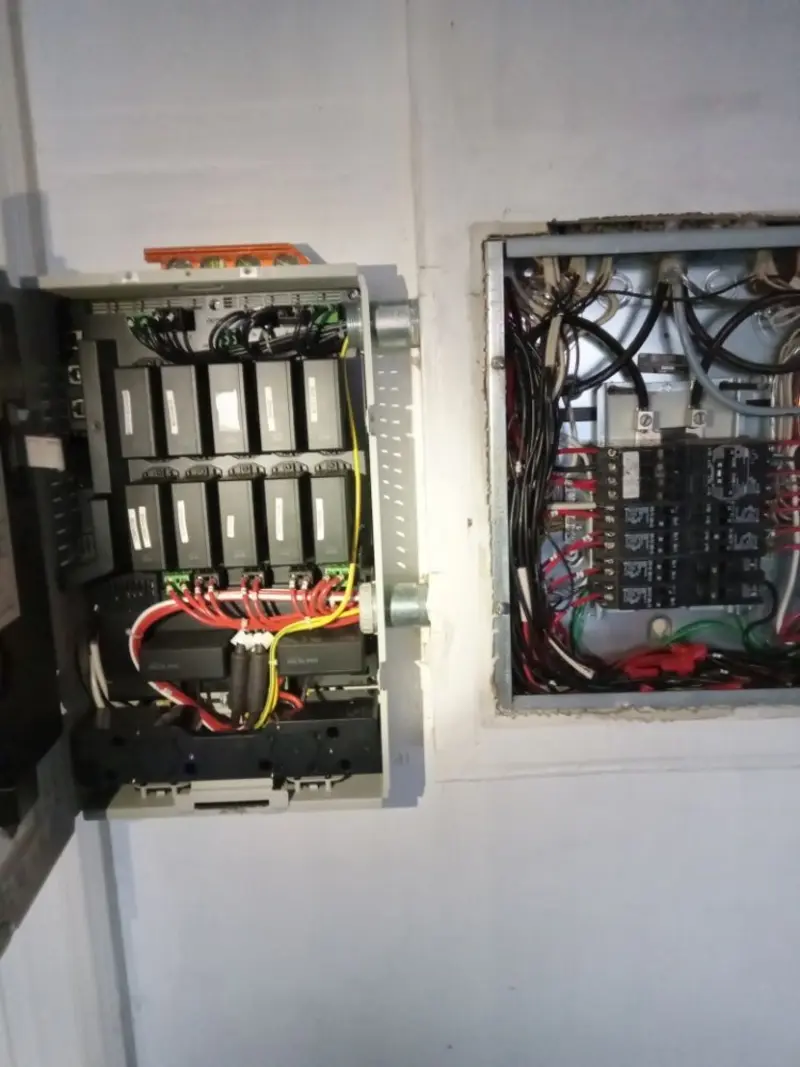 Electrical panel upgrade completed for Electrical Inspection in Walnut